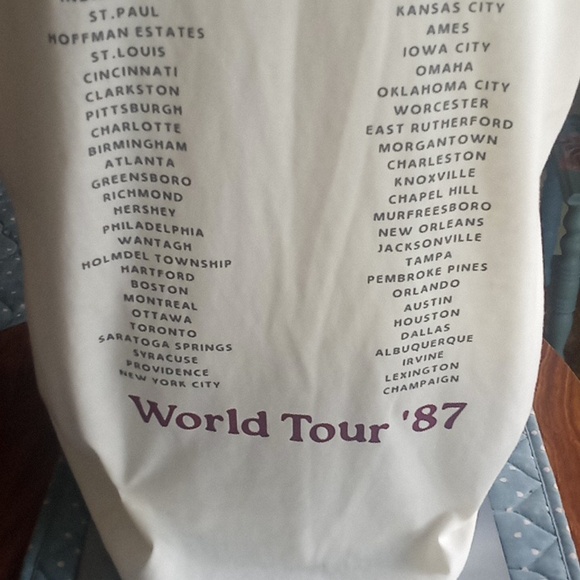 Whitney Houston The Moment Of Truth World Tour '87 Tee - Picture 6 of 8